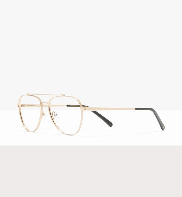 Premium Falcon Eyeglasses for Men & Women - Trendy Lightweight Glasses with UV Protection - Perfect for Reading, Driving & Outdoor Activities