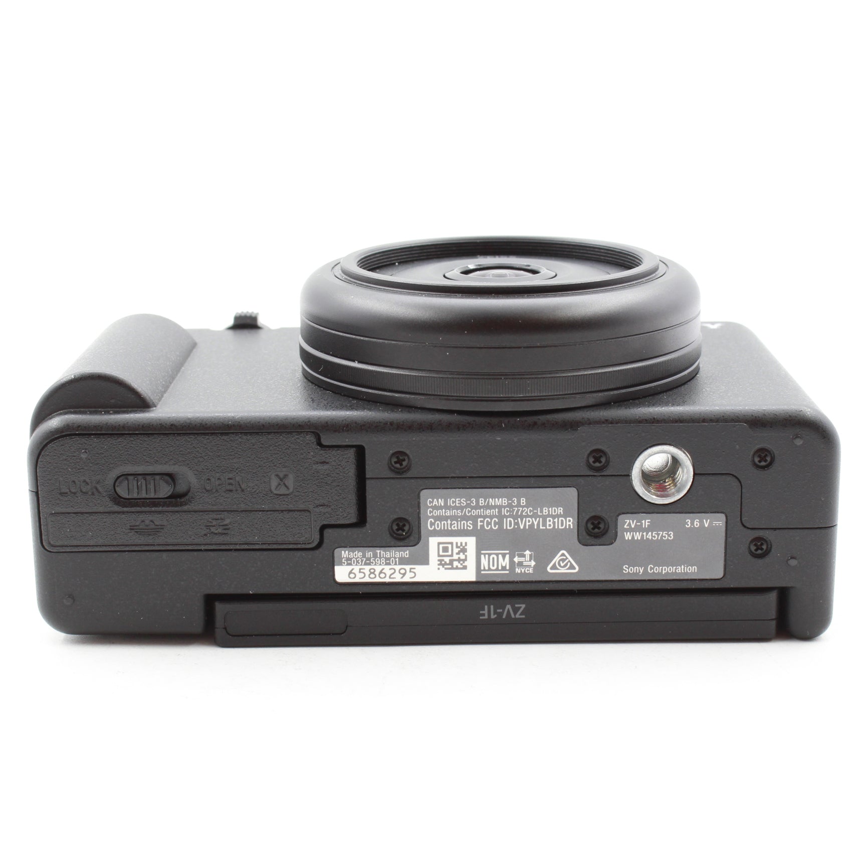 Sony ZV-1F Vlogging Camera (Black) - 4K Video, Built-in Microphone & Flip Screen - Perfect for YouTube, Travel & Content Creation