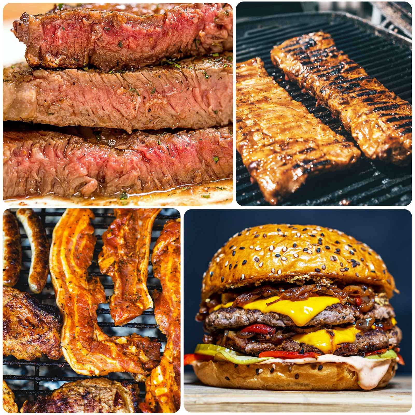 HULISEN Stainless Steel Burger Press & Patty Smasher - Heavy Duty Griddle Press for Perfect Flat Hamburgers, Smash Burgers & Flat Top Grill Cooking - Dishwasher Safe - Ideal for BBQ, Backyard Grilling & Restaurant Use
