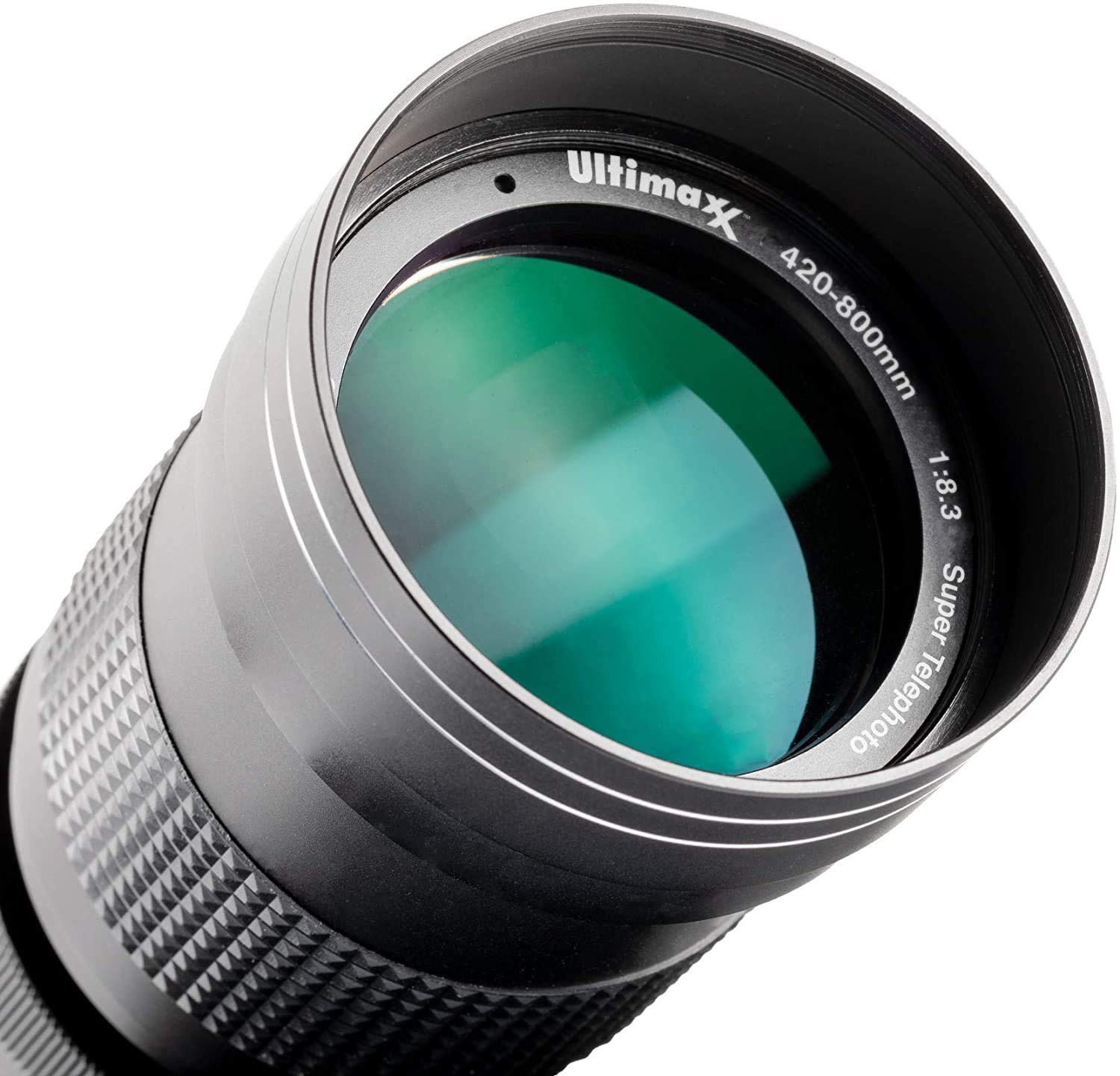 Ultimaxx 420-800mm f/8.3-16 Super HD Manual Telephoto Zoom Lens for Canon DSLR Cameras - Compatible with EOS 9000D, 800D, 760D, 750D, 700D, 1300D, 1200D, T100, 4000D, 3000D, 2000D, 1500D - Perfect for Wildlife, Sports & Long-Distance Photography