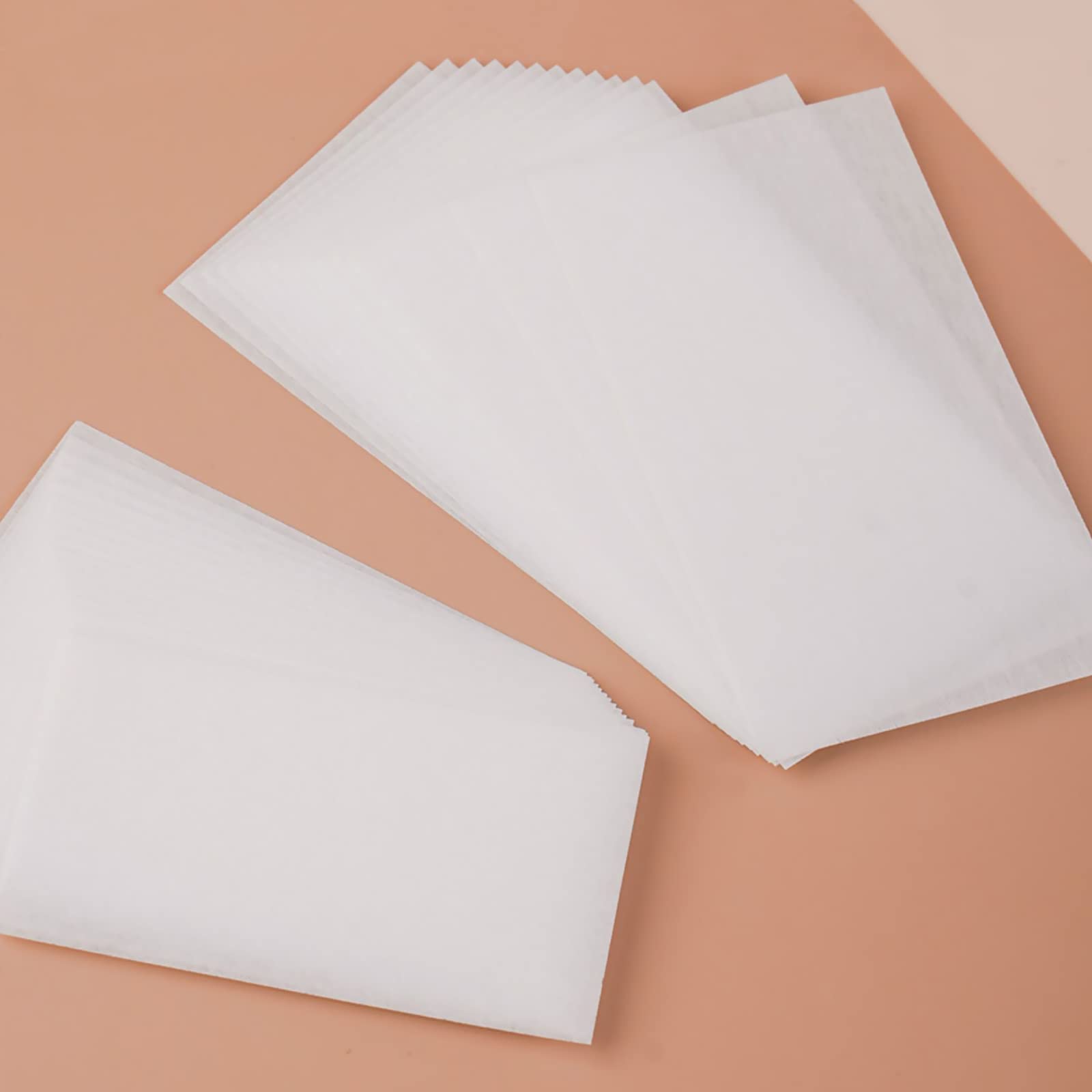 **Peslogy 90 PCS Disposable Salon Perm Paper for Hair Coloring & Styling - High Temperature Resistant, Durable Perm Papers (4.5