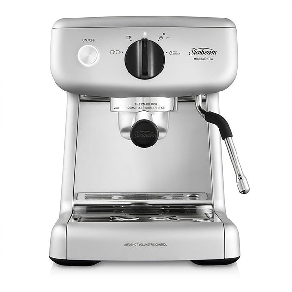Sunbeam Mini Barista Coffee Machine - Compact Espresso Maker for Home & Office - Perfect for Small Spaces & Coffee Lovers