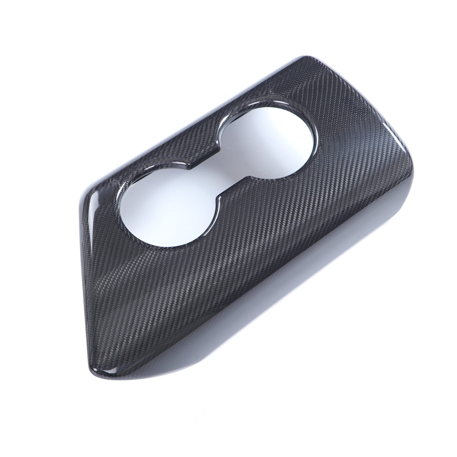 **Real Carbon Fiber Center Console Cover for Toyota Supra GR A90 A91 MK5 (2019-2024) - Armrest Box & Cup Holder Trim - Black Carbon Fiber - Upgrade Interior Styling & Protection**    *(Perfect for enhancing luxury feel, protecting from scratches, and adding sporty style to your Toyota Supra GR interior.)*