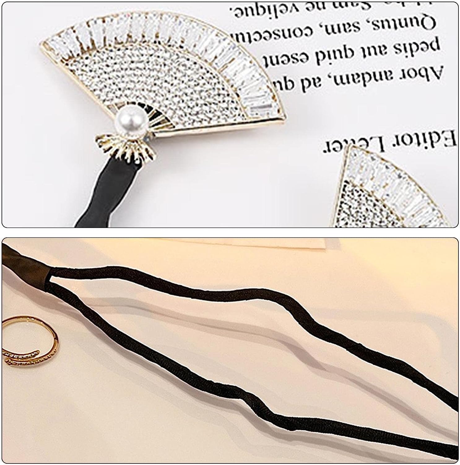 HONEY ACCESSORIES Lazy Hair Curler Bun Maker - Ins Style Elegant Spiral Hair Braid Clips for Women & Girls (Style B, Multicolor) | DIY Hair Styling Tool for Quick Updos, Parties & Everyday Use