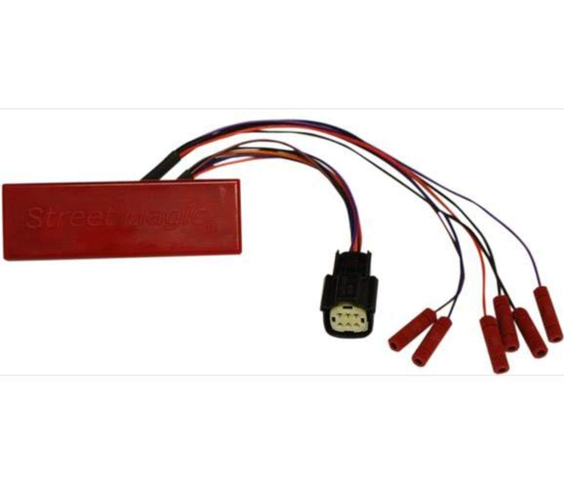 Custom Dynamics Smart Triple Play GEN-SMART-TPLAY LED Motorcycle Headlight - High Performance Lighting for Harley, Honda, Yamaha & Cruisers - Perfect for Night Riding & Enhanced Visibility