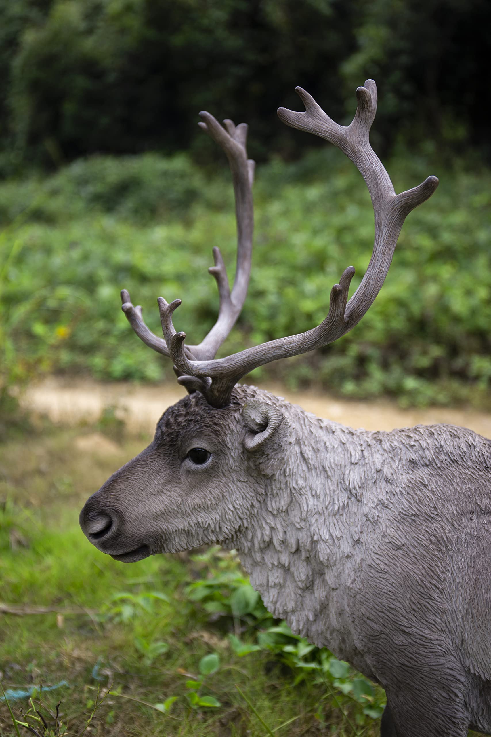 Hi-Line Gift Standing Reindeer Christmas Decor - Perfect for Holiday Home Decor, Office Desk, and Festive Party Centerpiece