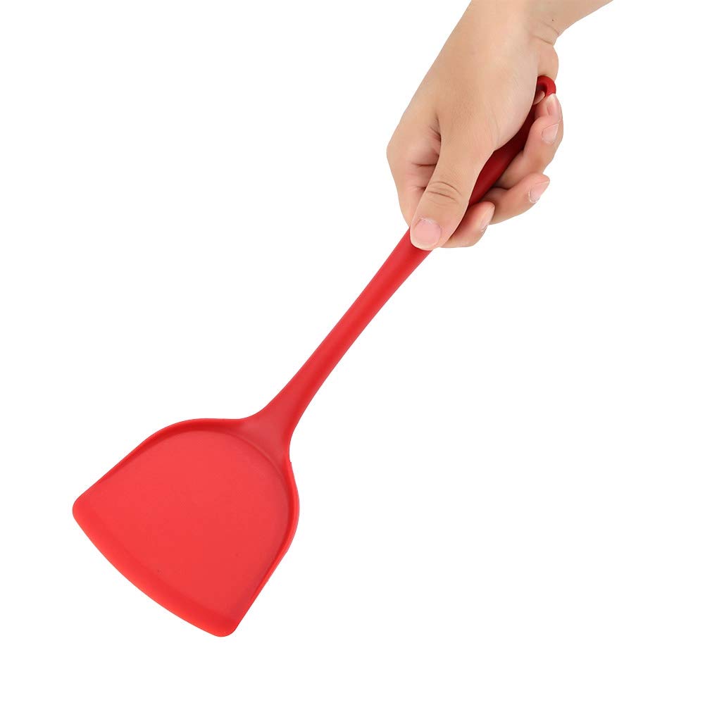 Premium Silicone Kitchen Utensil Set - Non-Slip Heat Resistant Cooking Tools for Baking, Frying & Stirring - Essential Home Kitchen Supplies for Everyday Cooking