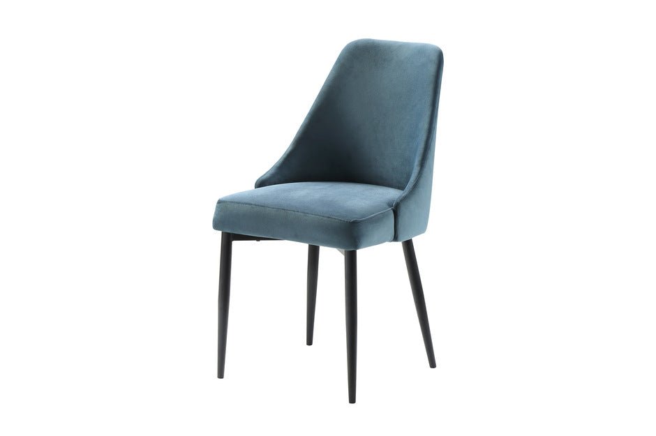 Blue Keene Dining Collection - Modern 6-Piece Dining Set with Table & Chairs for Kitchen, Dining Room & Small Spaces | Perfect for Family Meals & Entertaining