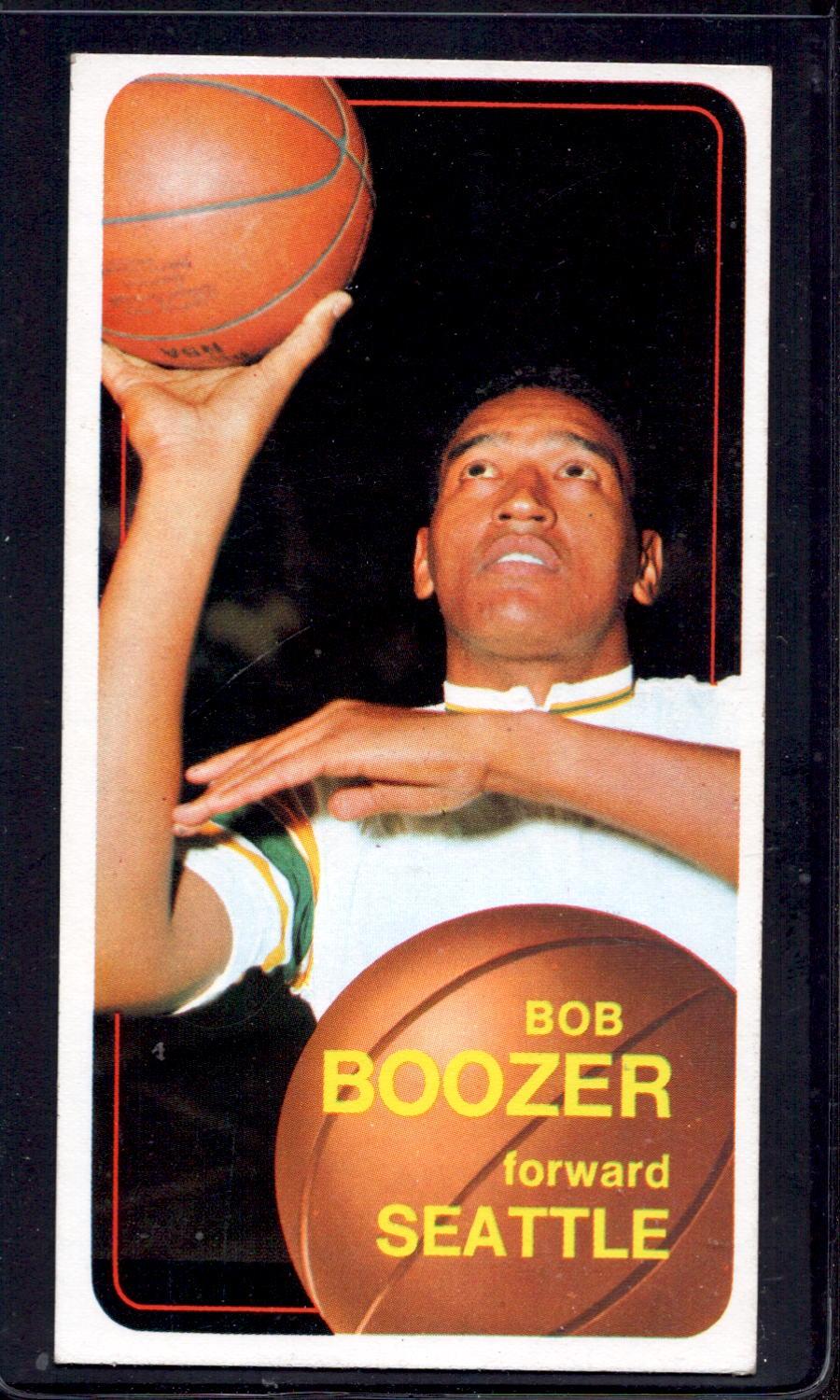 1970-71 Topps #41 Bob Boozer Seattle Supersonics Basketball Card - Vintage NBA Collectible for Fans & Memorabilia Enthusiasts - Perfect for Display, Trading, and Sports Collections