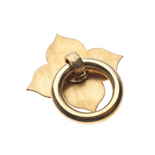 Antique Brass Door Knobs and Drawer Pulls - Vintage Cabinet Handles for Kitchen, Closet & Cupboard - 1PC Solid Brass Hardware (Color: B) | Perfect for Restoring Furniture, DIY Home Decor & Vintage Style Interiors