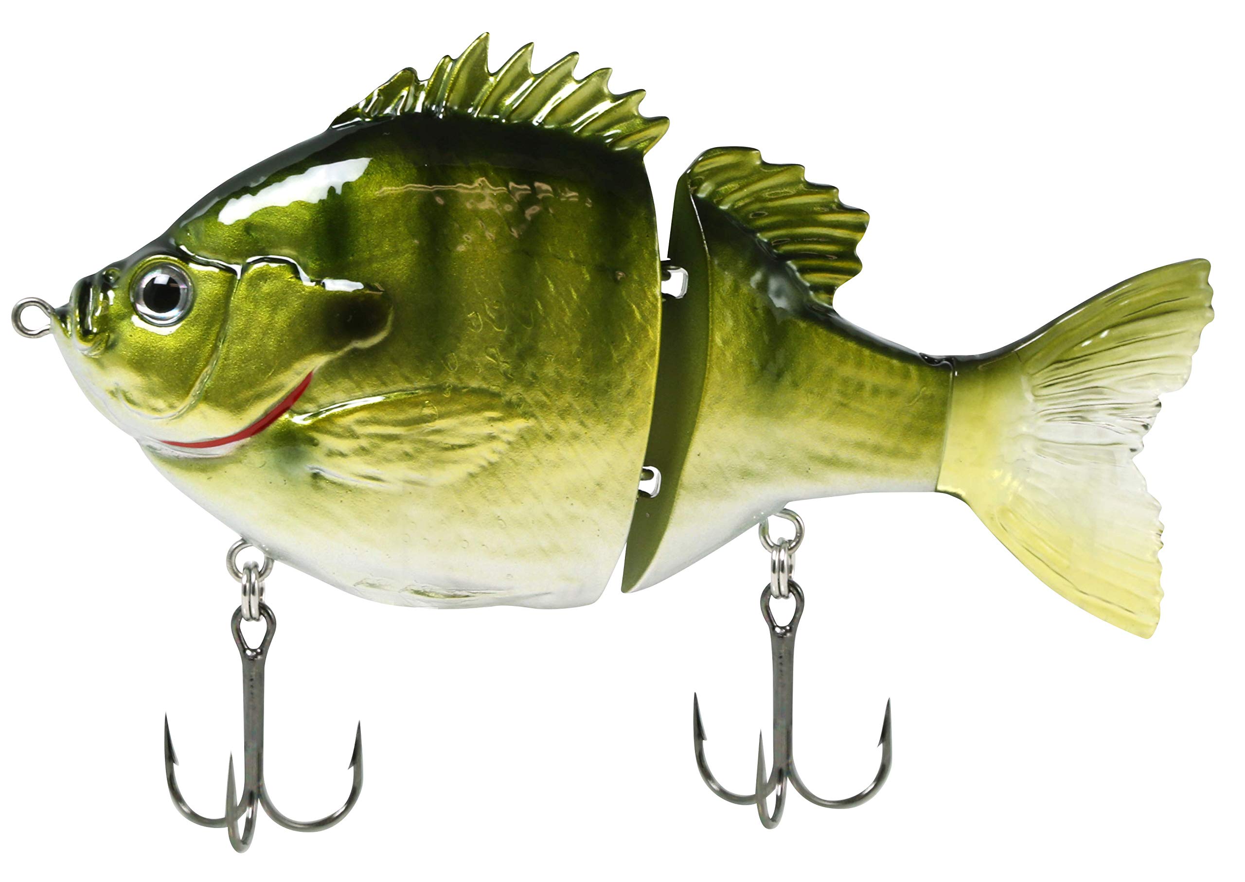 FishLab Bio Gill Glide Bait Slow Sink Fishing Lure - Realistic Swimbait for Bass, Walleye & Pike - Perfect for Freshwater & Saltwater Fishing