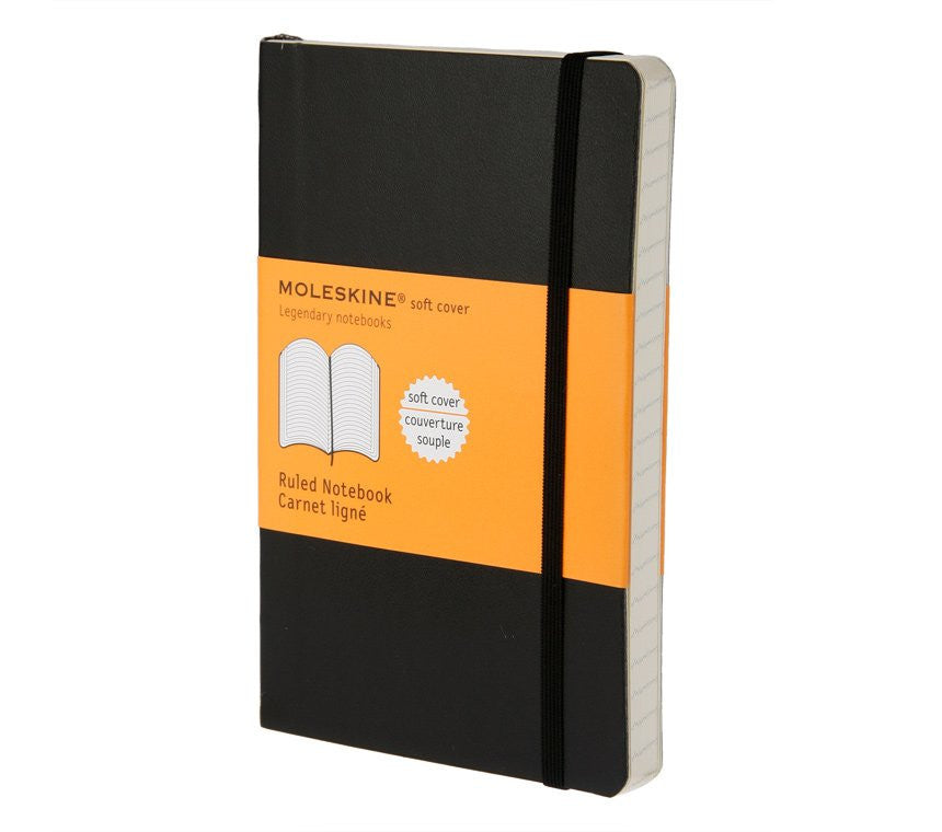 Moleskine Classic Ruled Notebook - Black Hardcover Journal for Writing, Notes & Sketching | Perfect for Students, Professionals & Travelers