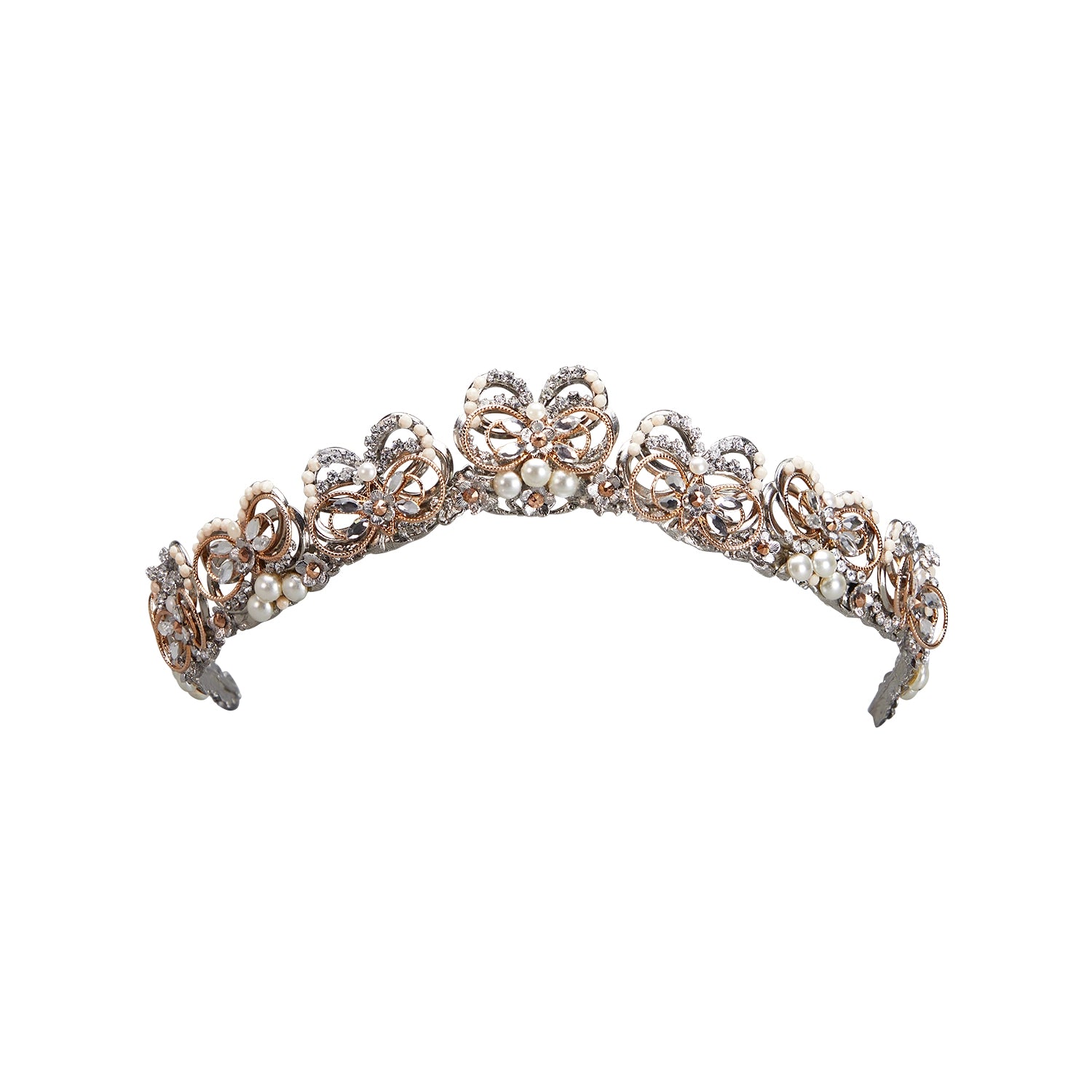 Bellina Crown - Elegant Rhinestone Tiara for Women & Girls | Perfect for Weddings, Prom, Pageants & Special Occasions