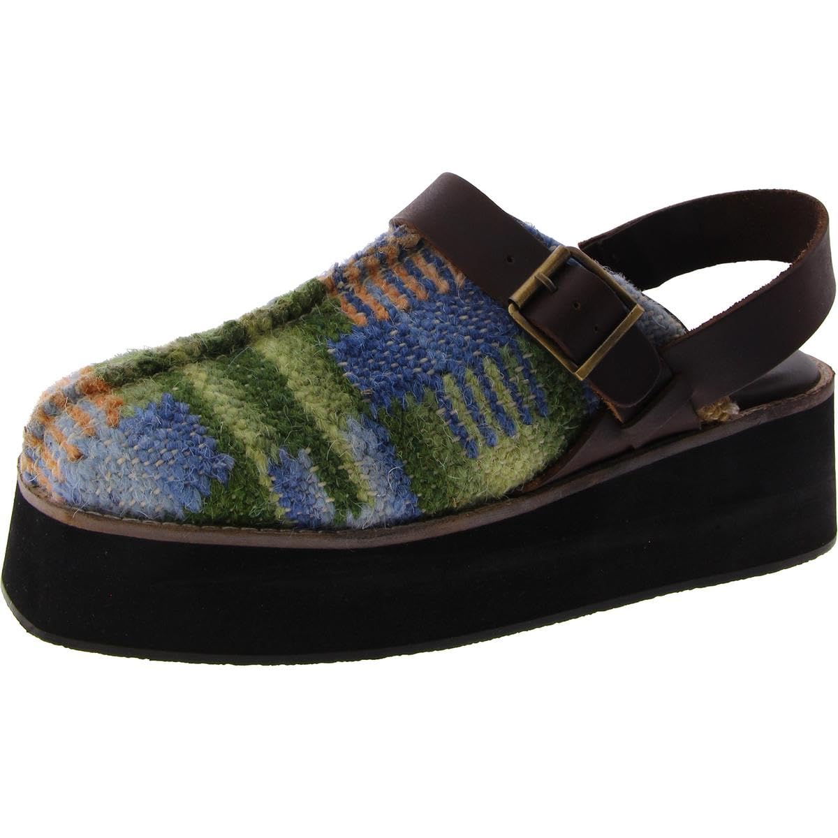 Free People Astrid Platform Mule - Women's Comfortable Chunky Heel Slide Sandals for Summer | Perfect for Beach, Vacation & Casual Outfits