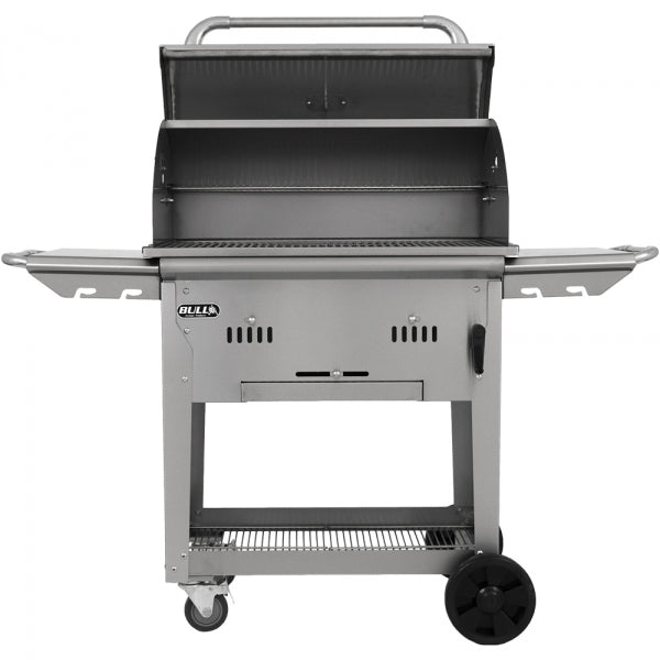 Bull Grills Bison Premium Complete Cart - Heavy Duty BBQ Grill Cart with Wheels for Outdoor Cooking, Camping, and Backyard Parties