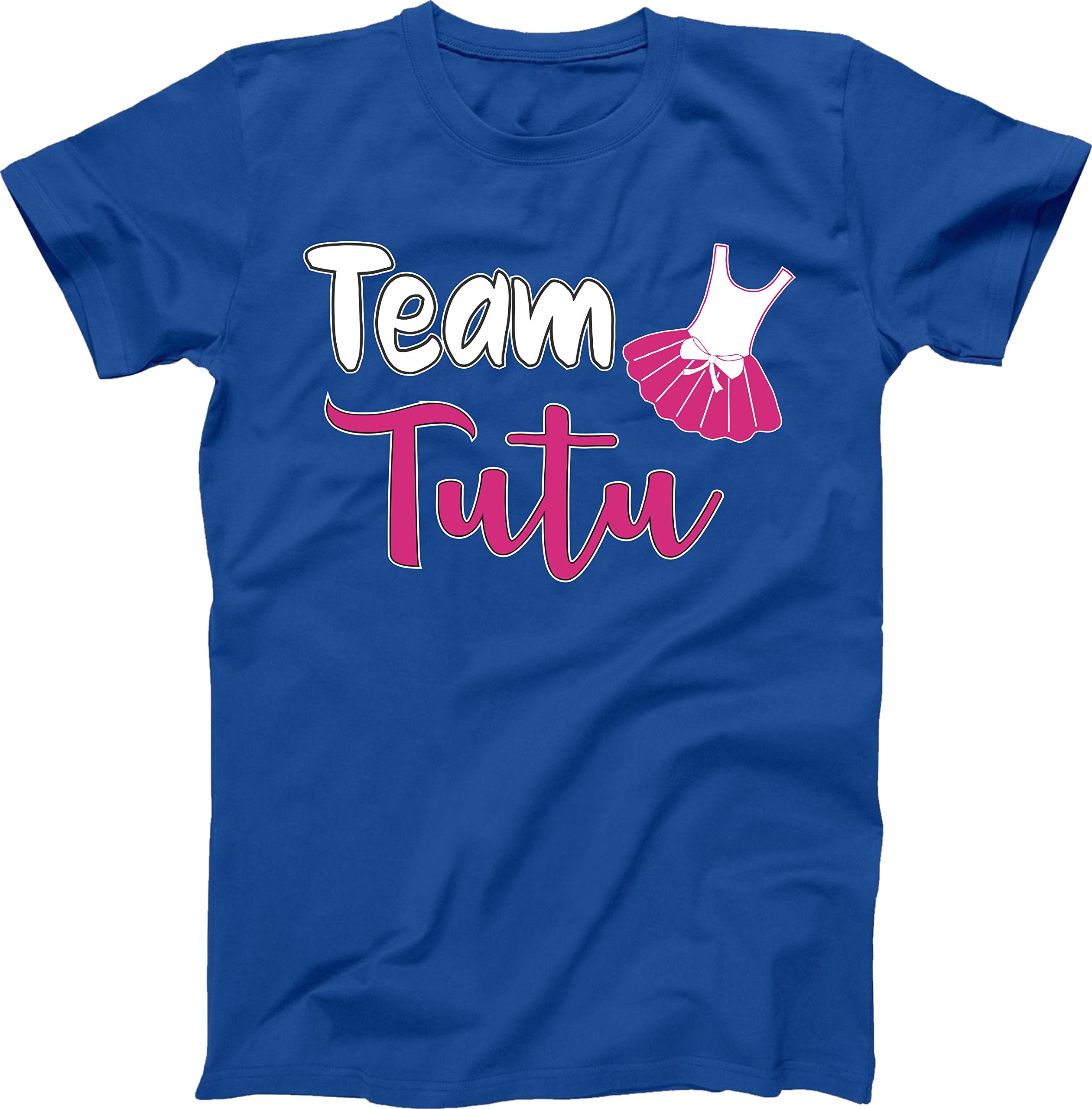 Gender Reveal Baby Shower T-Shirts - Touchdown or Tutu Pink & Blue Pregnancy Announcement Tees for Moms to Be | Perfect for Gender Reveal Parties & Baby Showers