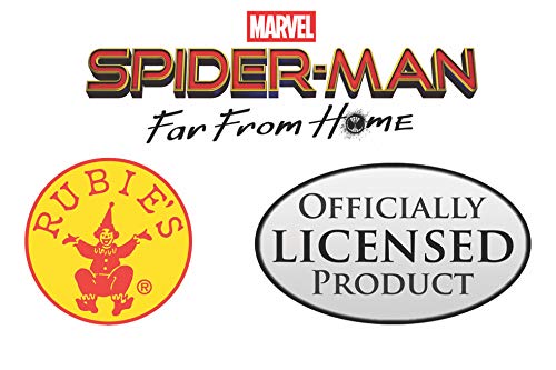 Marvel Spider-Man Far From Home Deluxe Stealth Costume & Mask for Kids - Official Licensed Halloween Cosplay Outfit | Perfect for Halloween, Cosplay, and Superhero Parties