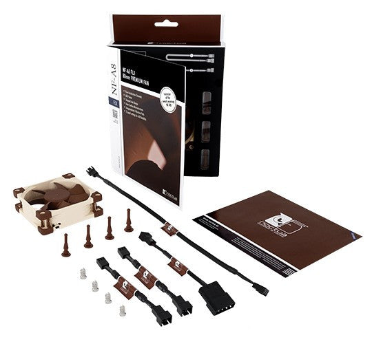 Noctua NF-A8 FLX 80x80x25mm 12V 3-Pin Premium Quiet Cooling Fan - Perfect for PC Cases, Servers & Home Theater Systems