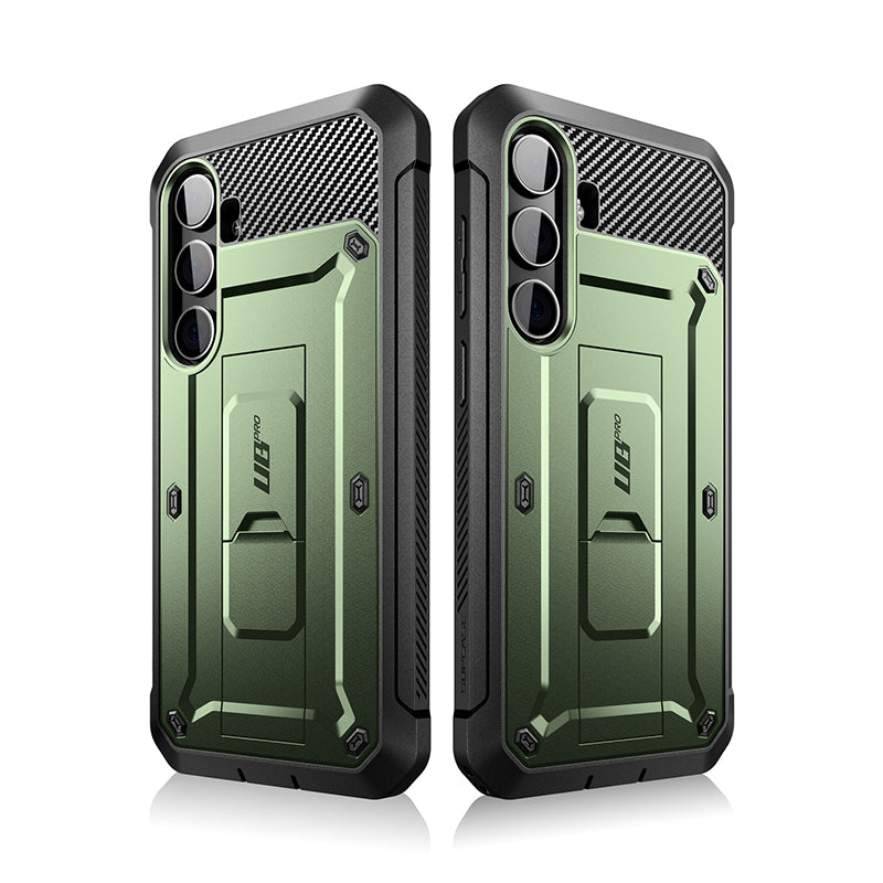 Samsung Galaxy S24 Unicorn Beetle PRO Rugged Protective Case - Military Grade Drop Protection, Shockproof & Scratch Resistant Cover (Dark Green) - Perfect for Outdoor Adventures, Construction Work & Extreme Sports