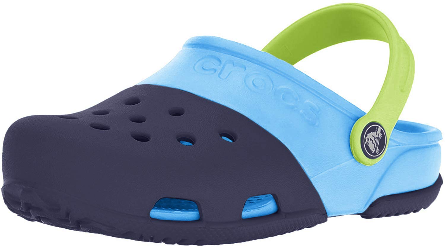 Crocs Kids' Electro II Clog - Lightweight & Comfortable Water Shoes for Boys and Girls | Perfect for Beach, Pool & Outdoor Play