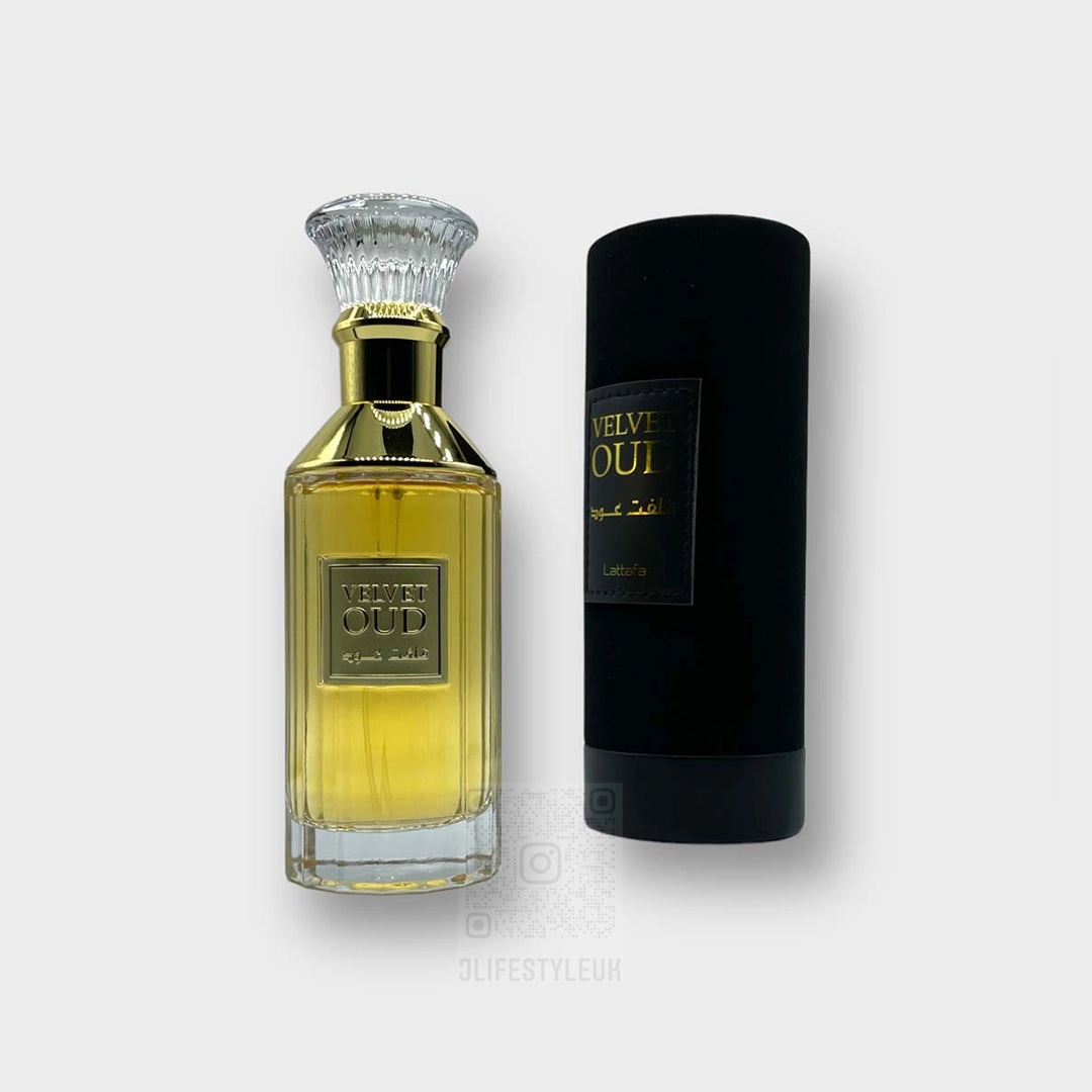 Velvet Oud Eau de Parfum - Luxury Unisex Perfume with Rich Woody & Spicy Notes - Perfect for Evening Events, Date Nights & Special Occasions