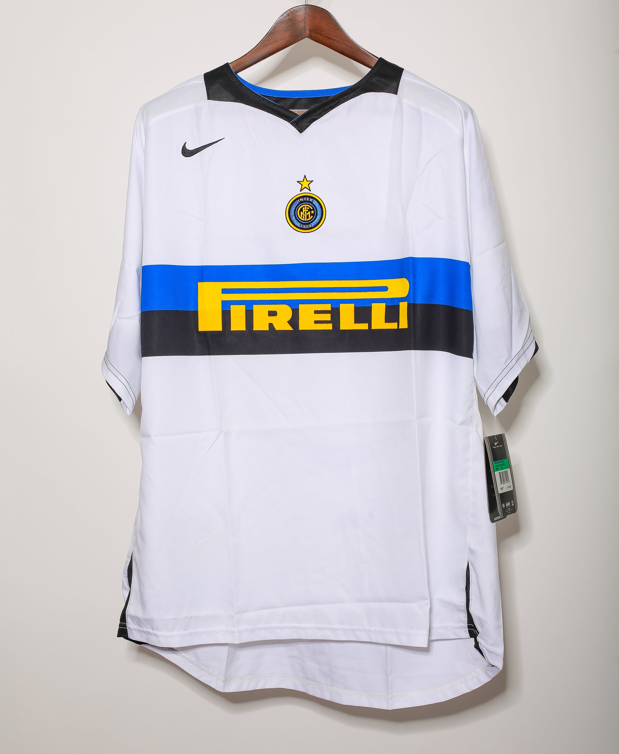 2005-2006 Inter Milan Away Jersey BNWT - XL Size | Vintage Soccer Shirt for Fans & Collectors - Perfect for Match Days, Gifts & Memorabilia Display