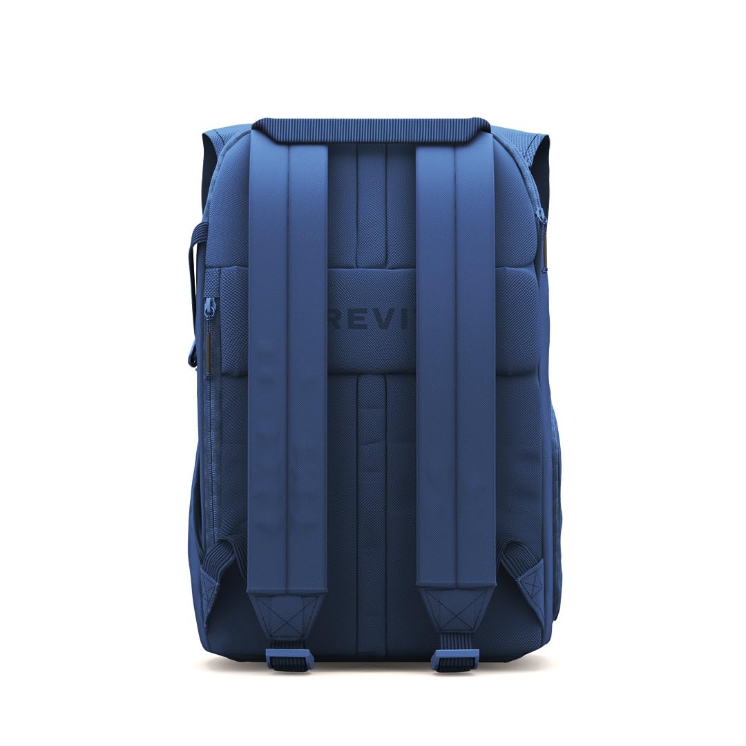 BREVITE The Runner - 18L Compact Camera Backpack for Photographers | Lightweight DSLR & Laptop Backpack | Travel-Friendly Photography Bag with Accessory Storage | Moonlit Blue | Perfect for Hiking, Travel & Urban Commute