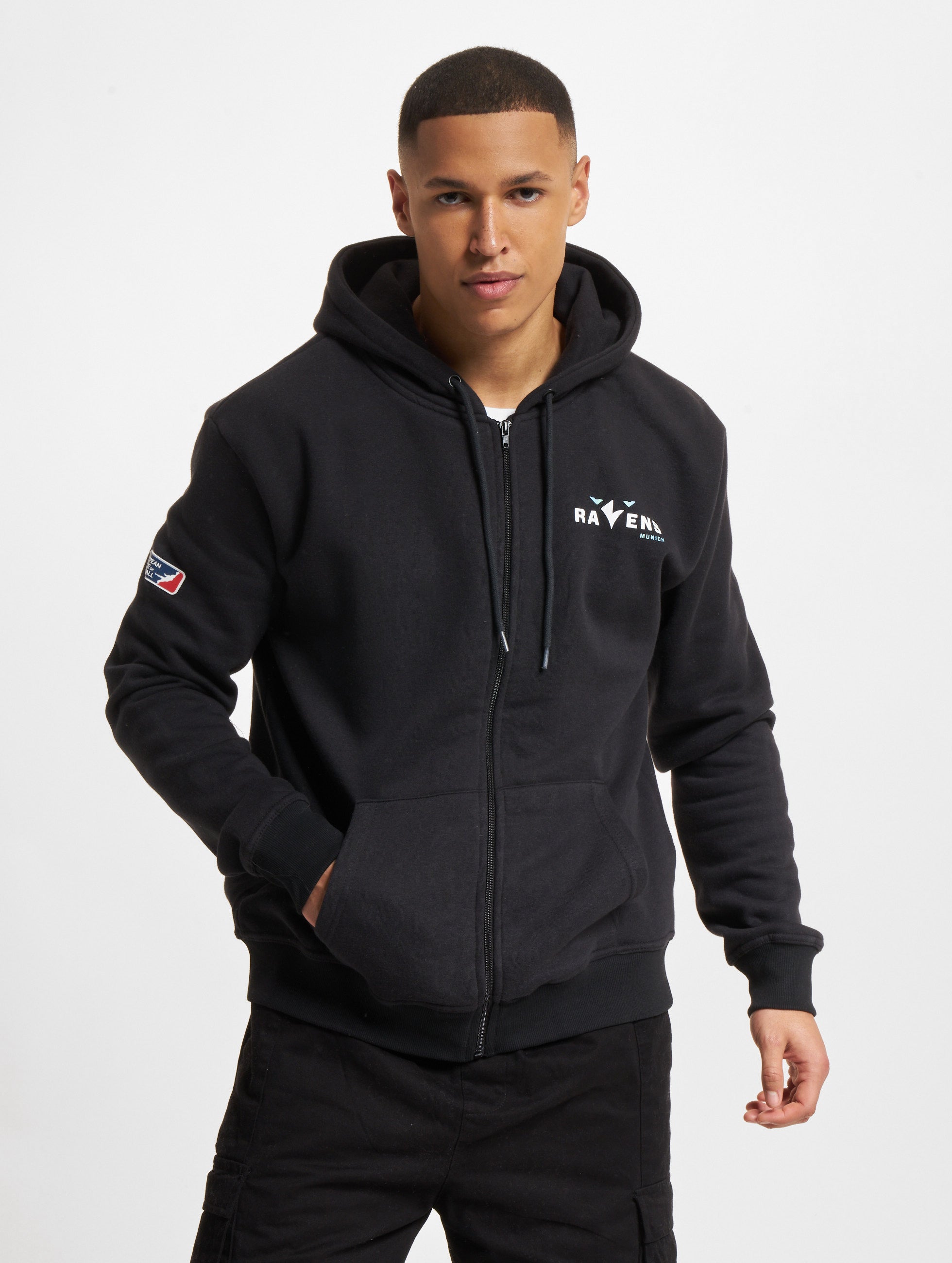 Munich Ravens Zipper Hoodie - Stylish & Comfortable Zip-Up Jacket for Men & Women | Perfect for Casual Wear, Outdoor Activities & Sports