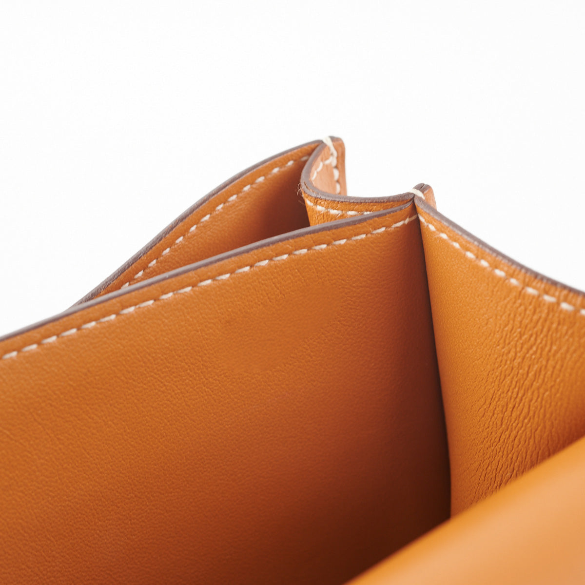 Authentic Hermes Mini Constance Bag in Butler Leather - Natural Sable Color with D Stamp 2019 | Luxury Crossbody Purse for Women, Perfect for Date Nights & Special Occasions