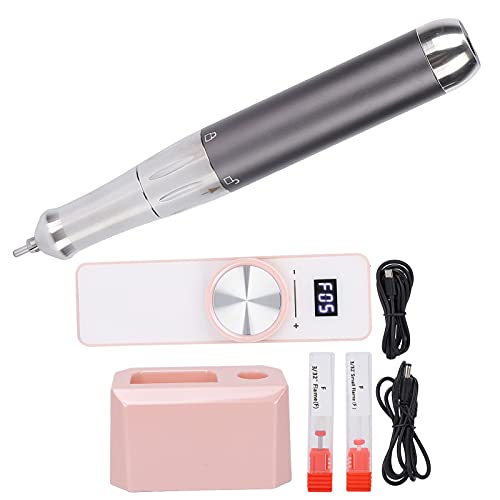 Professional Nail Drill Machine - No Heating Stable Electric Nail Polisher for Manicure & Pedicure (White) | Perfect for Home Salon, Nail Art & DIY Nail Care