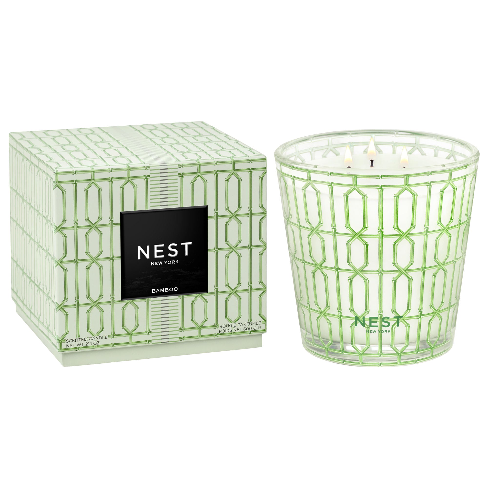Eco-Friendly Bamboo Scented Candles for Home Decor - Aromatherapy, Relaxation & Romantic Ambiance