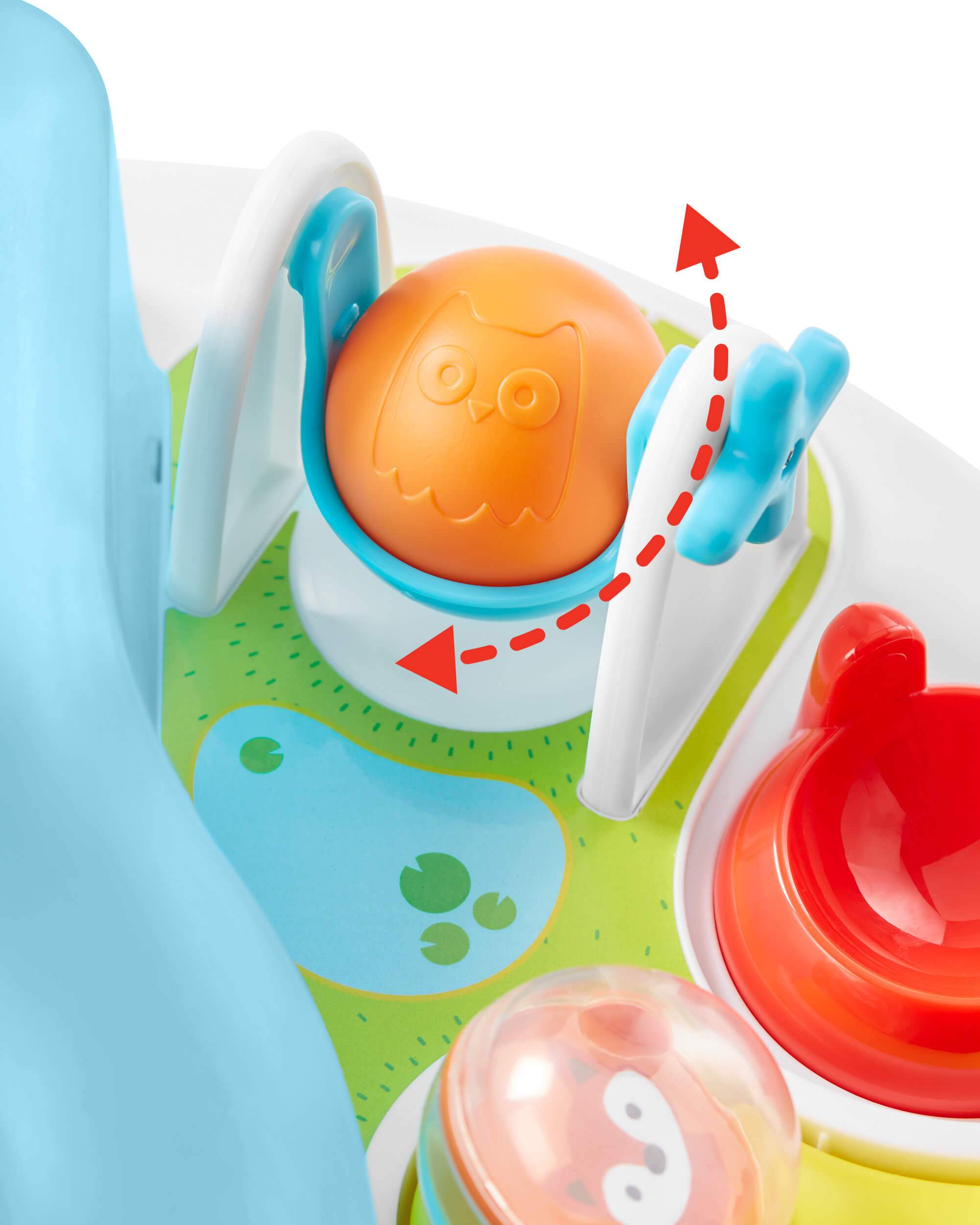 Skip Hop Explore & More Let's Roll Activity Table - Interactive Baby Play Table with Sensory Toys for Toddlers 6-18 Months - Perfect for Crawling, Standing & Early Learning Playtime