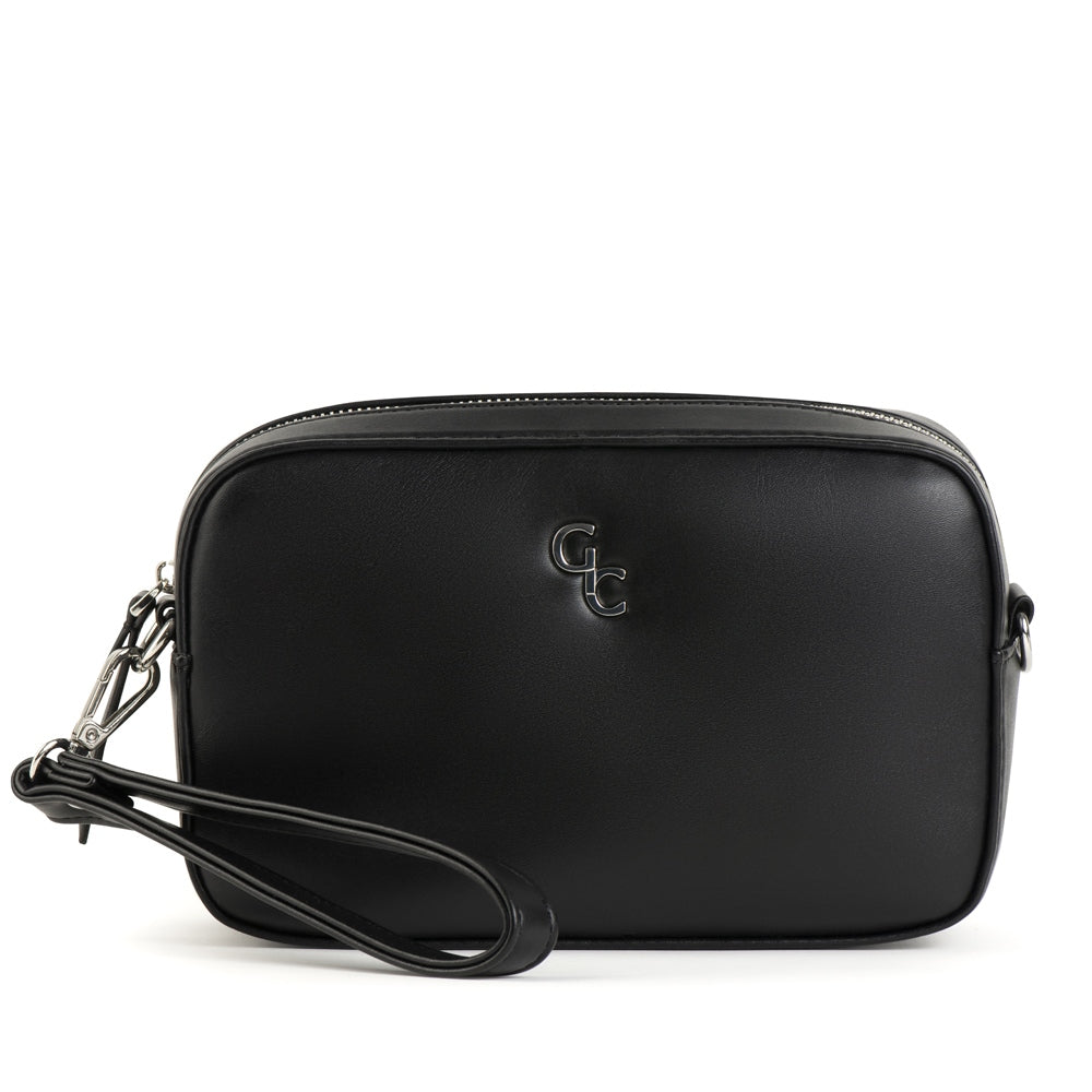 Galway Crystal Fashion Crossbody Bag for Women - Stylish Black Leather Purse with Adjustable Strap, Perfect for Daily Use, Travel & Shopping