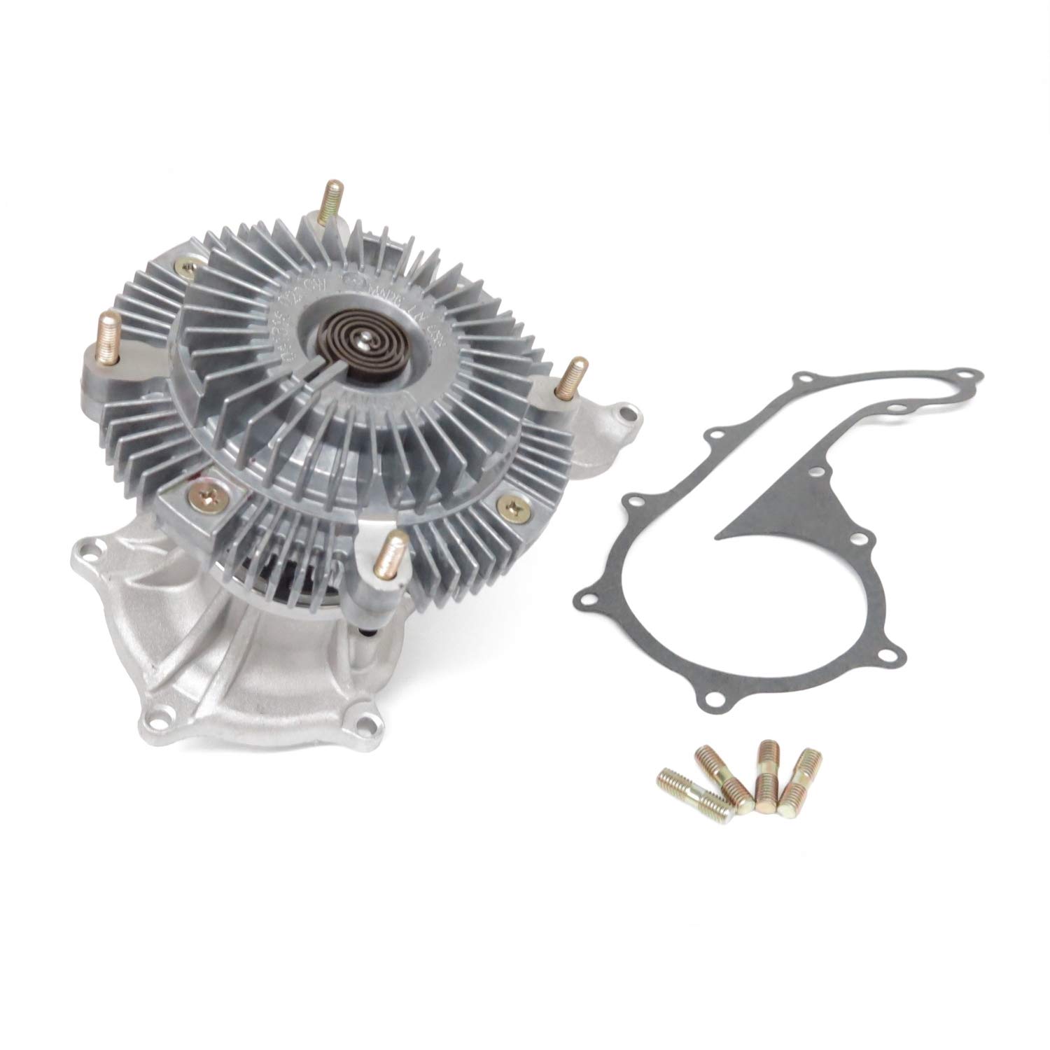 US Motor Works Water Pump & Fan Clutch Replacement Set (MCK1095) - Compatible with Chevy, GMC, Ford & Dodge Trucks - Perfect for Engine Cooling System Repair & Maintenance