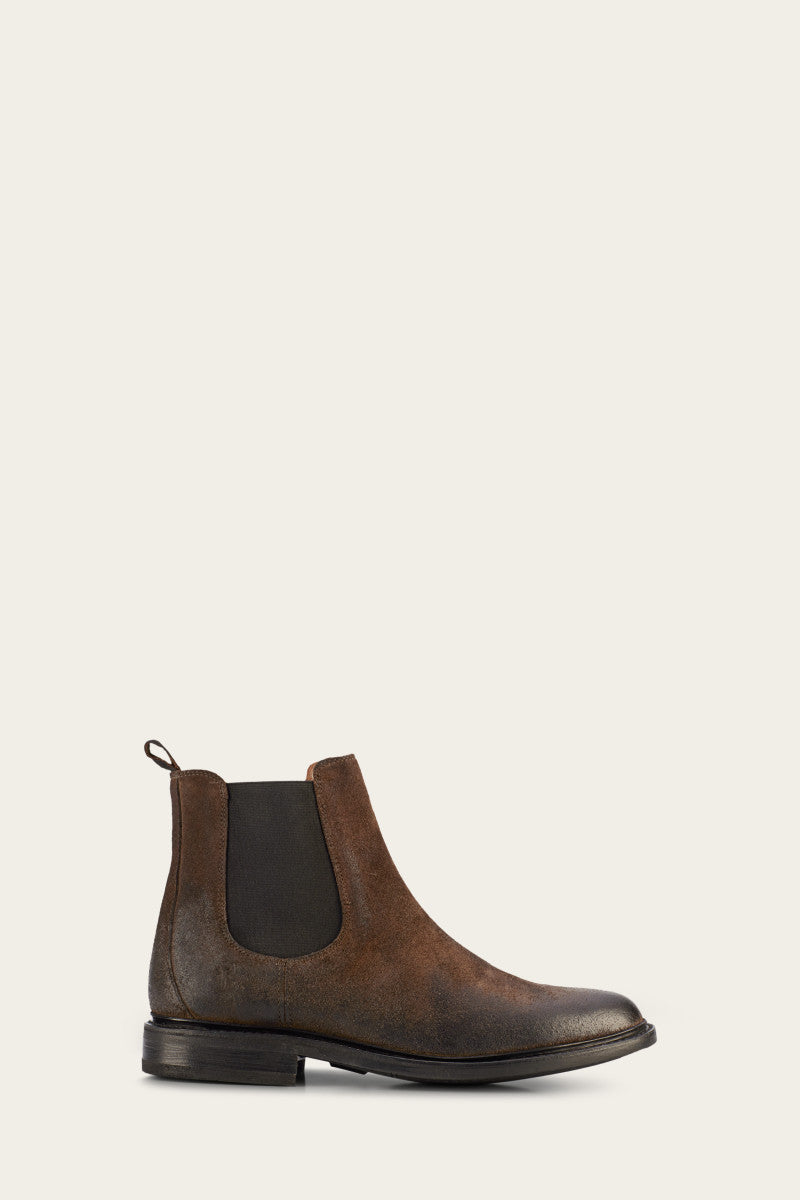Authentic Pre-Owned Seth Chelsea Boots for Men | Vintage Leather Ankle Boots – Perfect for Casual Outfits, Office Wear & Night Out