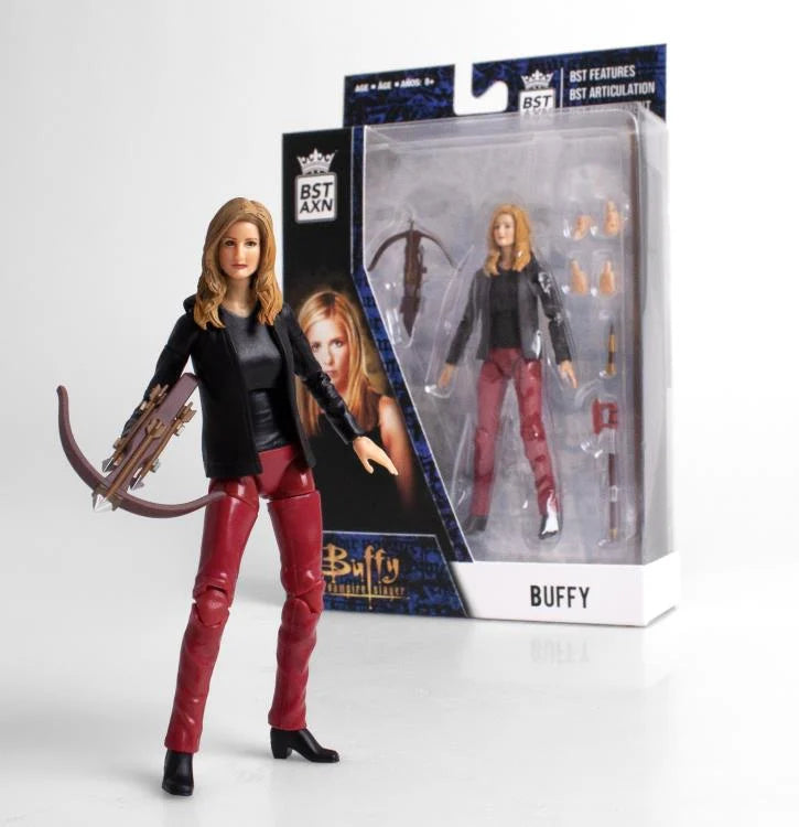 BST AXN Buffy the Vampire Slayer Action Figure - Collectible TV Show Character Model for Fans & Display