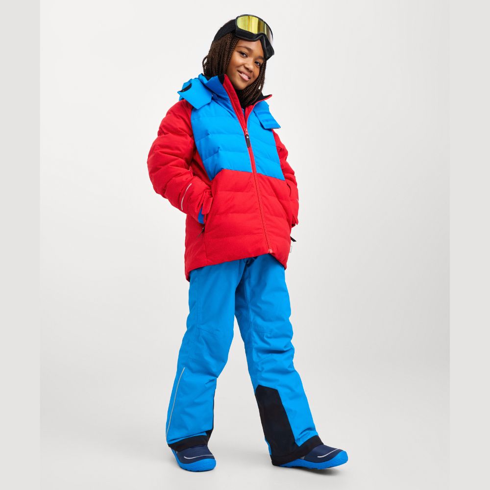 Reima Kuosku Boys Ski Jacket - Waterproof Winter Jacket for Kids, Tomato Red | Warm Snow Jacket for Skiing, Snowboarding & Outdoor Winter Activities