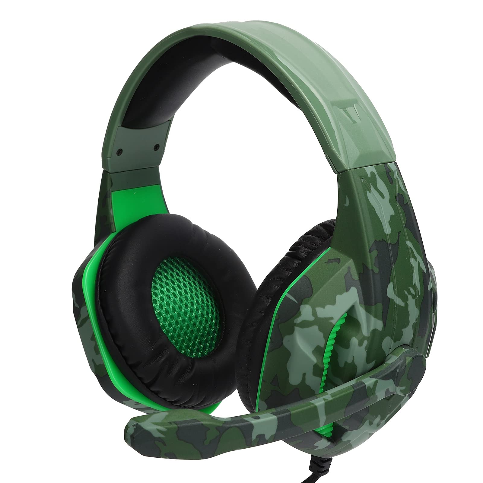 Pro Gaming Headset with 40MM Drivers - Wired Over-Ear Headphones with Lightweight Design & Soft Memory Foam Earmuffs for PC, PS5, Xbox - Perfect for Competitive Gaming, Streaming & Home Entertainment