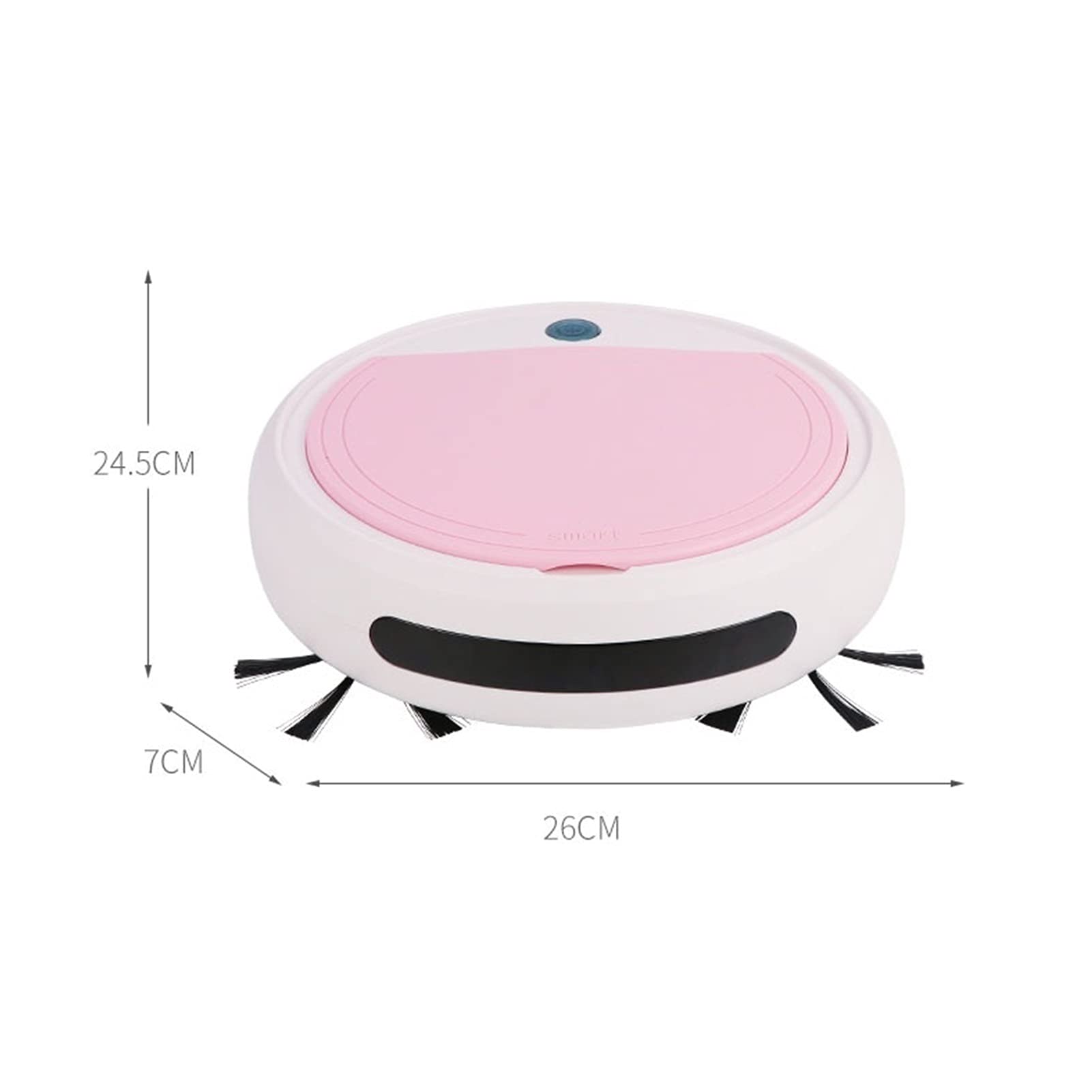 Smart Robot Vacuum Cleaner with Strong Suction & App Control - Ideal for Pet Hair & Large Homes (Green) - Perfect for Hardwood & Carpets