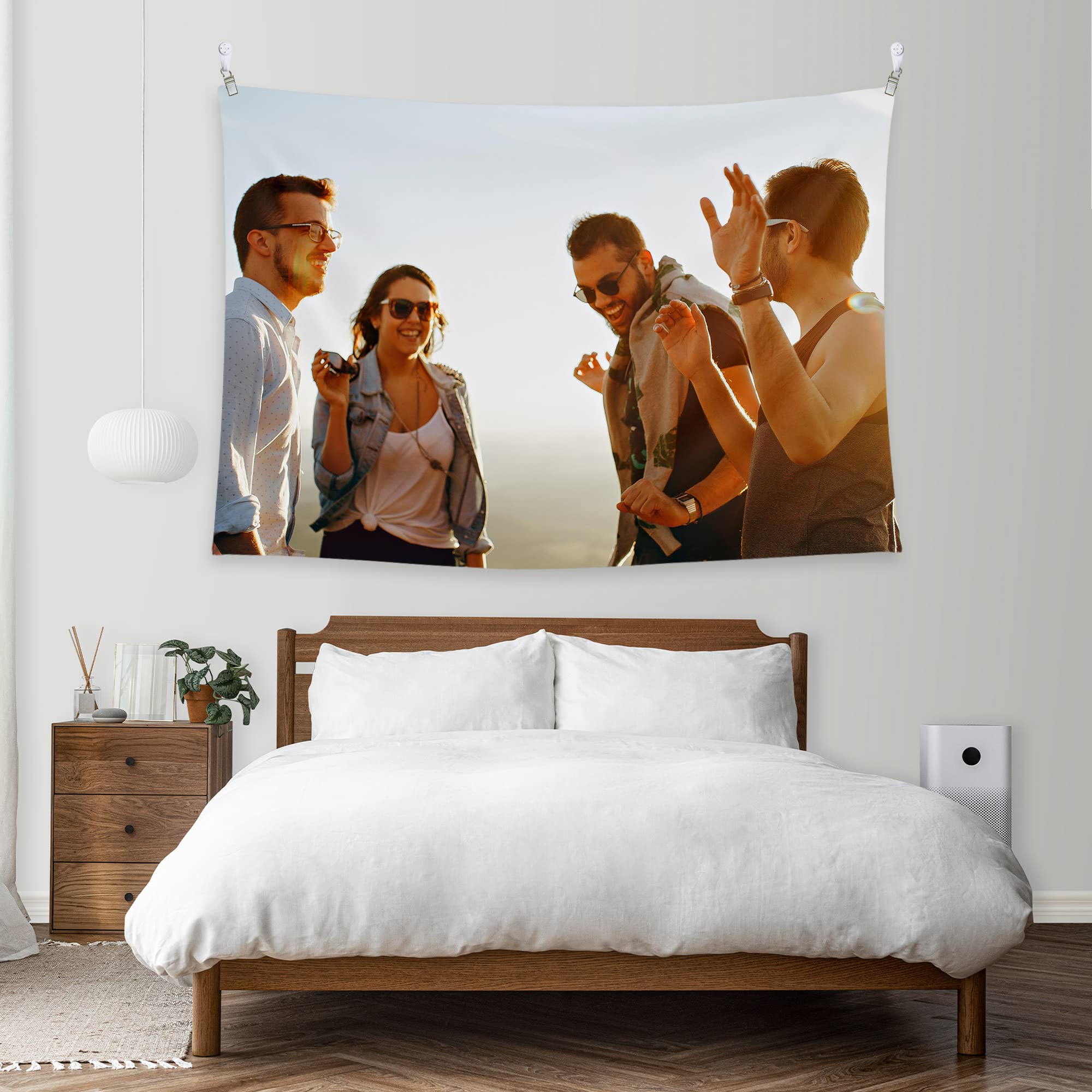 Custom Tapestry Wall Hanging - Personalized Photo Tapestry with Upload Images | 39