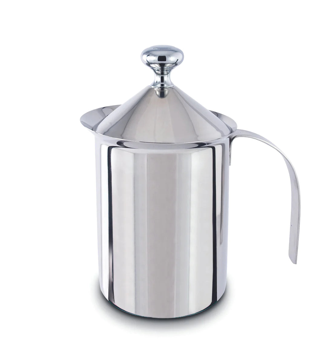 Premium Cuisinox Cappuccino Frother - 27 oz (800 ml) Stainless Steel Milk Frother for Latte, Cappuccino & Hot Chocolate - Perfect for Home, Office & Coffee Shops