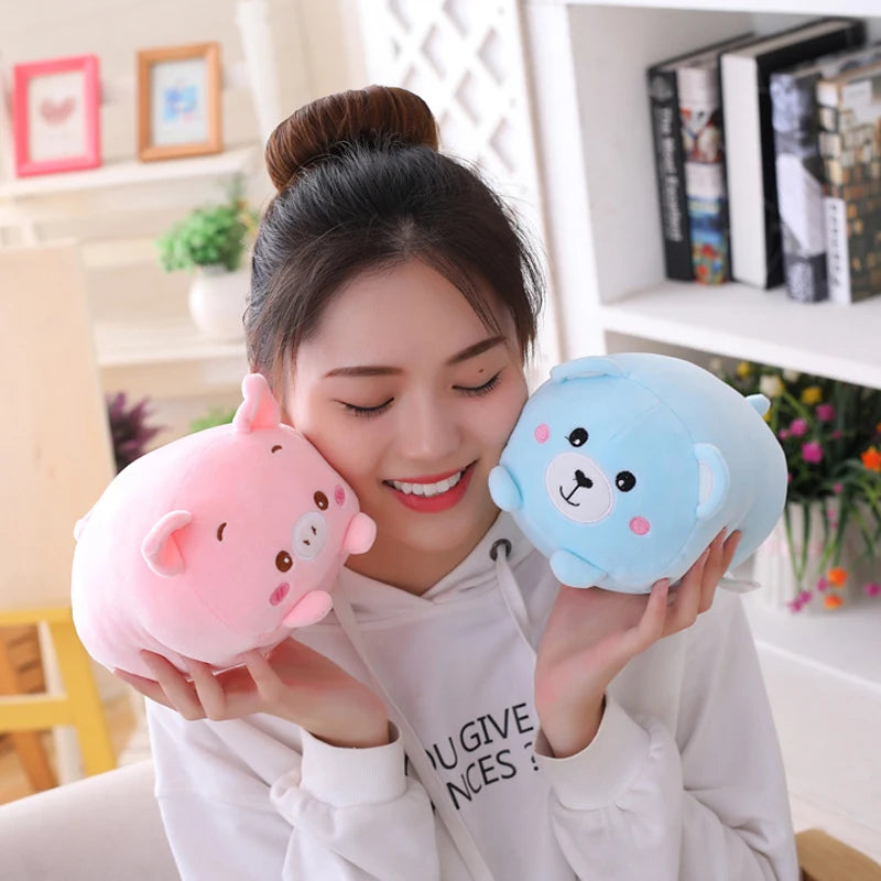 4PCS Japanese Sumikko Gurashi Plush Pillow Set - Soft Stuffed Animal Dolls for Kids, Cute Anime Corner Bio Pillow, Perfect Gift for Children | Bedroom Decor, Nursery Accent, Playtime Companion