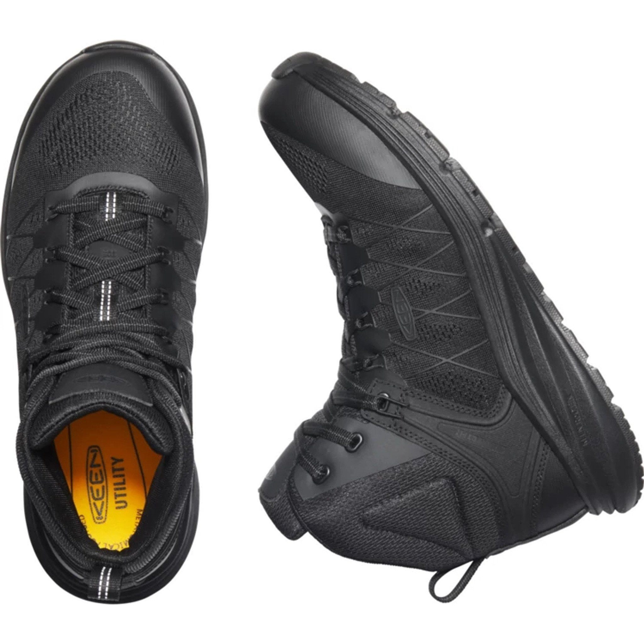KEEN Men's Vista Energy Boot with Carbon Fiber Toe - Medium & Wide Width Hiking Shoes for Outdoor Adventures & Work Safety
