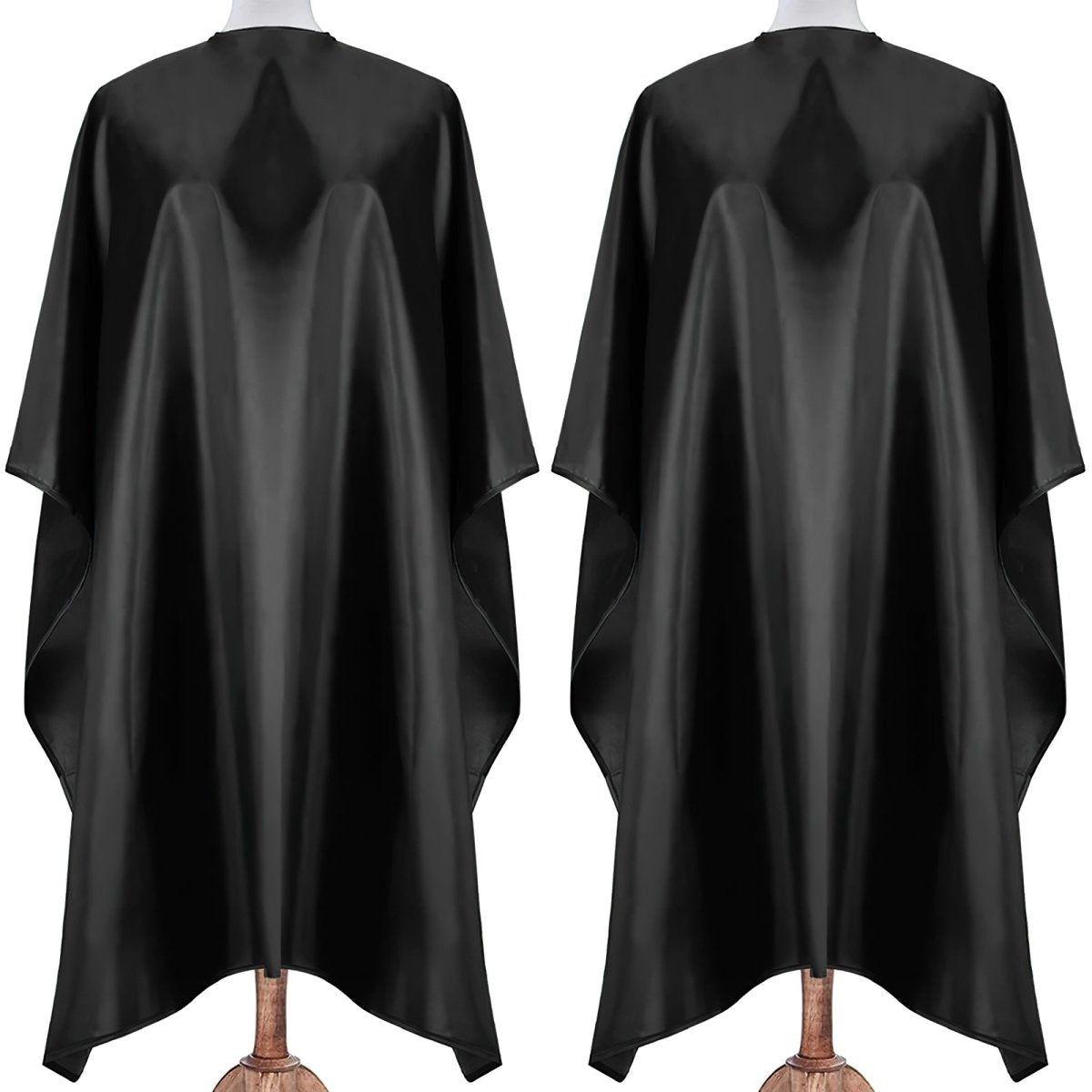Professional Hair Cutting Cape - Waterproof & Reusable Barber Cloak for Salon & Home Use - Single Color (Black/Blue/Red) - Perfect for Haircuts, Styling & Grooming at Home or Salon