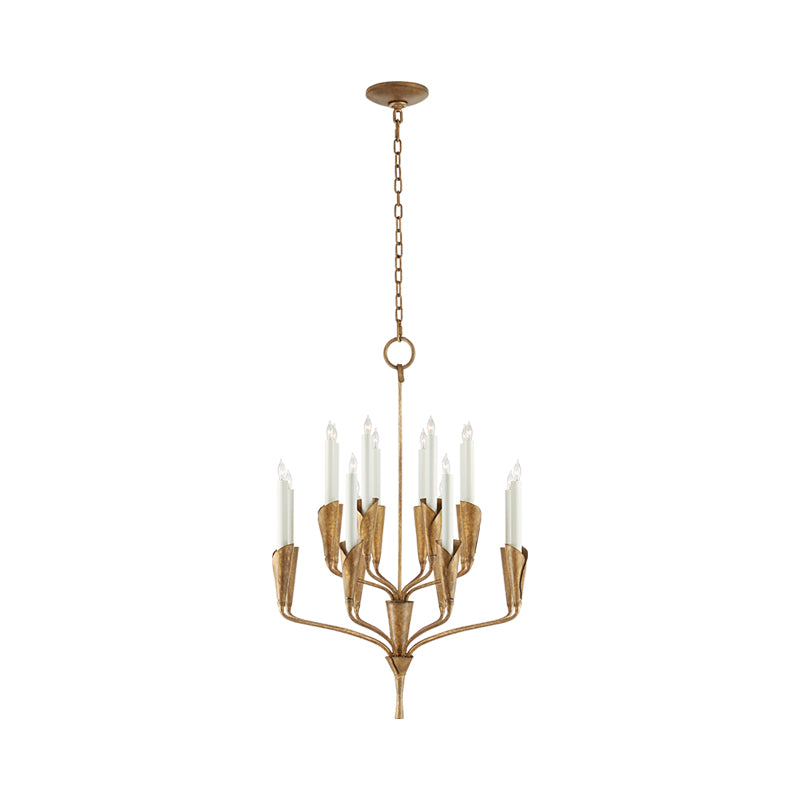 Elegant Aiden Chandelier - Modern Crystal Ceiling Light Fixture for Dining Room, Living Room & Bedroom | Perfect for Home Decor & Wedding Venues