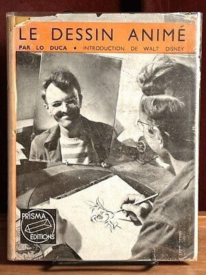 Le Dessin Anime: History, Aesthetics, Techniques - 1st Edition 1948 (Fine Condition in Good Dust Jacket) - Perfect for Animation Collectors & Film Historians