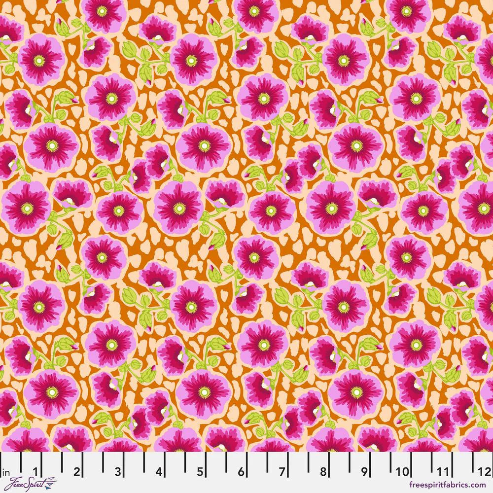 Anna Maria Horner Good Gracious PWAH220 Happy Blooms Caramel Floral Fabric - Perfect for Quilting, Dressmaking & Home Decor Projects