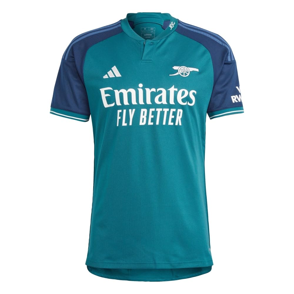 adidas Men's Soccer Arsenal 23/24 Third Jersey - Vintage Style Fan Jersey, Eco-Friendly Recycled Materials, X-Large - Perfect for Matchdays, Gifts & Soccer Enthusiasts