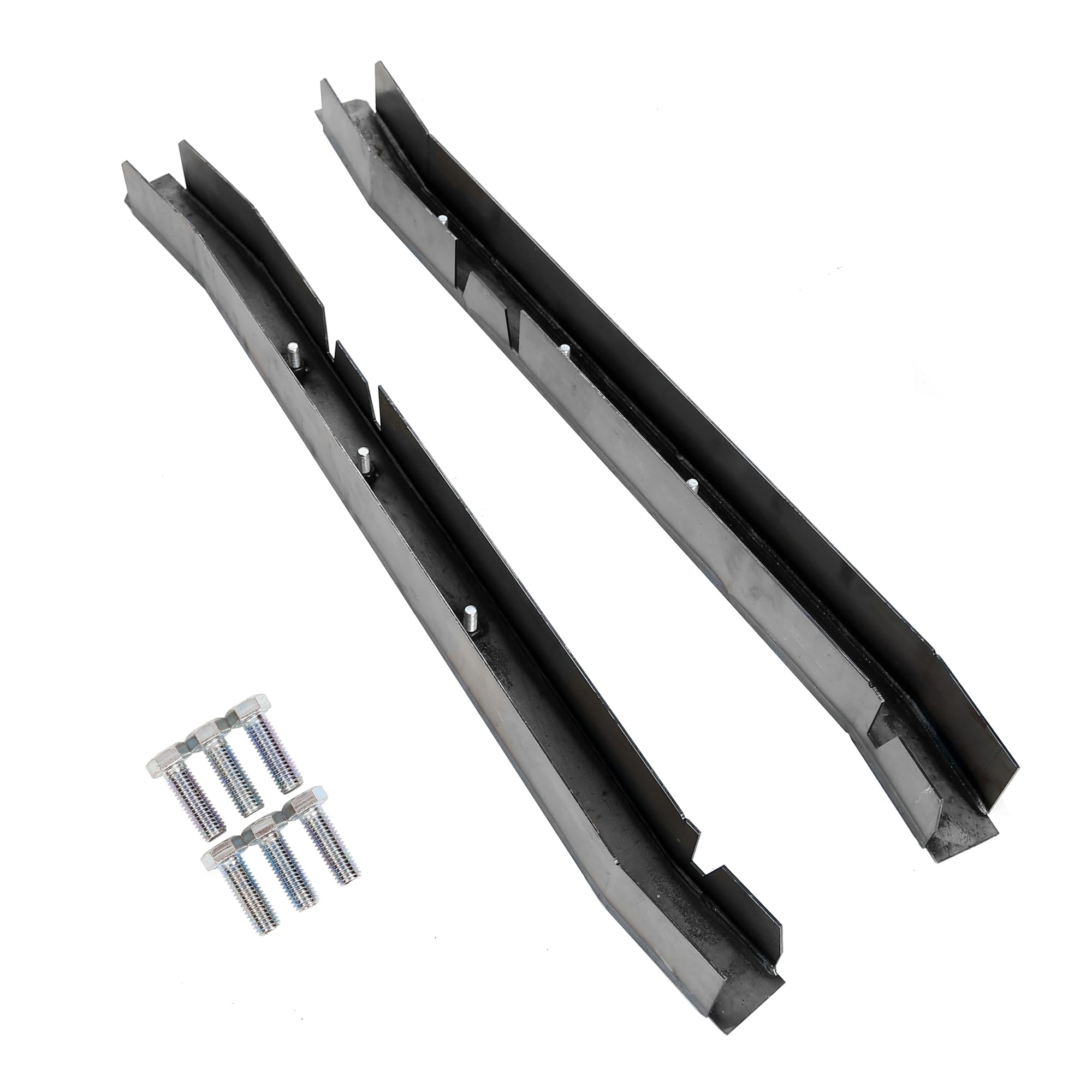 ECOTRIC Rear Trail Arm Skid Plates for 1997-2002 Jeep Wrangler TJ - Heavy Duty Frame Rust Protection & Off-Road Reinforcement (Perfect for Rock Crawling & Trail Adventures)