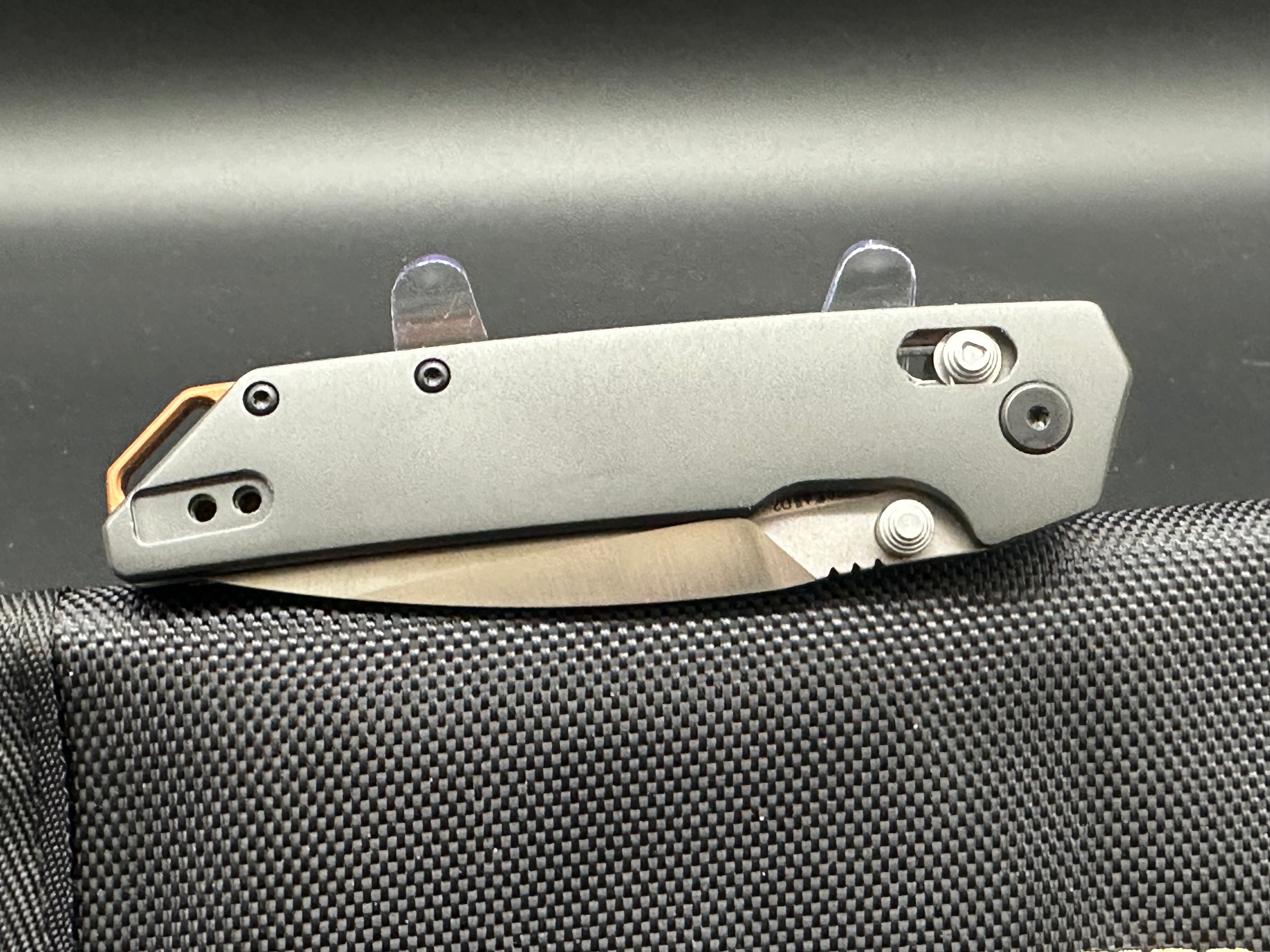 Kershaw Iridium Folding Pocket Knife - EDC Knife with Durable Steel Blade, Lightweight & Compact for Outdoor, Camping, Hiking & Everyday Carry